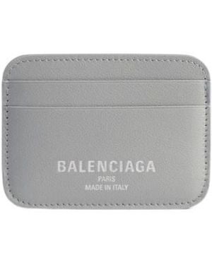 Balenciaga Cash 2.0 Card Holder - Gray
