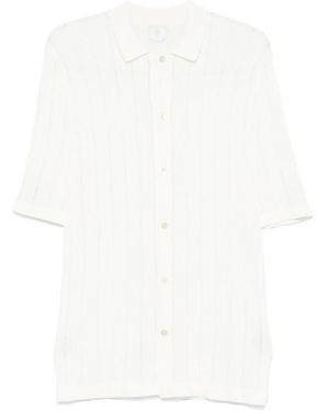 Eleventy Knitted Shirt - White