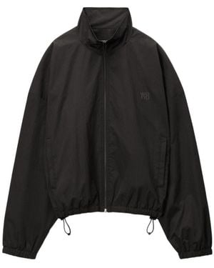 Alexander Wang Zipped Track Jacket - Black