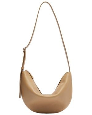 The Row Jouvette Leather Crossbody Bag - White