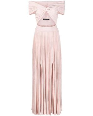 Antonino Valenti Ginevra Pleated Dress - Pink