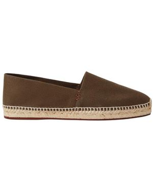 Loro Piana Basque Walk Espadrille - Brown