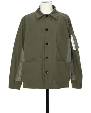 Sacai Oxford Jacket - Green