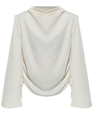 AllSaints Long-Sleeved Top - White