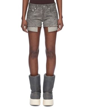 Rick Owens Lana Cut Offs - Grey
