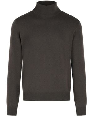 Gran Sasso Turtleneck Jumper - Grey