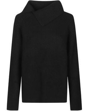 Loulou de Saison Cecil Turtleneck Jumper - Black
