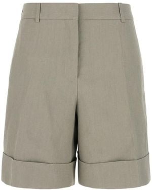 Jil Sander Linen Shorts - Gray