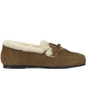 Aeyde Lace-Up Loafers - Brown