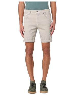 Dondup Logo Bermuda Shorts - Blue
