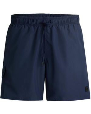 BOSS Quick Dry Swim Shorts - Blue