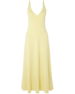 arch4 V-Neck Dress - Yellow