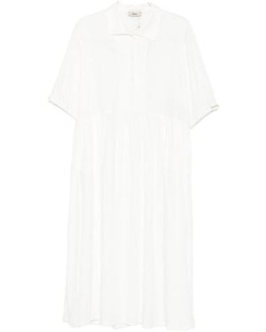 Herno Buttoned Midi Dress - White