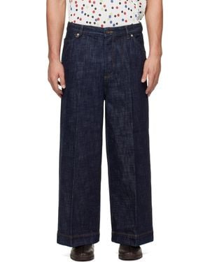 Jacquemus Belt Loop Jeans - Blue