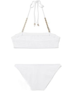 Gucci Sparkling Jersey Bikini - White