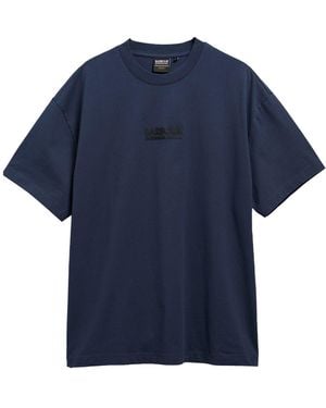 Barbour Logo Short-Sleeve T-Shirt - Blue