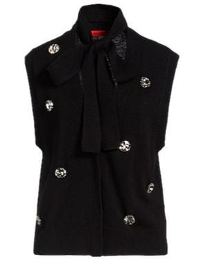 MAX&Co. Lightweight Sleeveless Knit Top - Black
