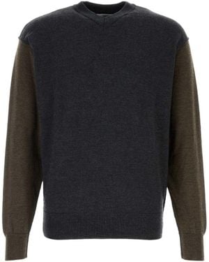 GIMAGUAS Toni Two-Tone Sweater - Blue
