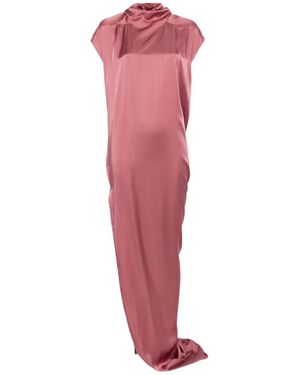 Rick Owens Edfu High-Neck Dress - Red
