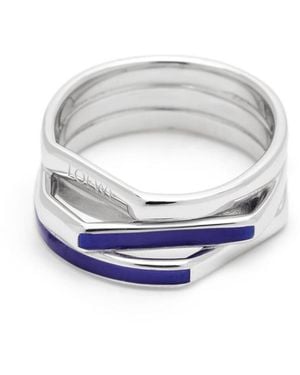 Loewe Stacked Ring - White