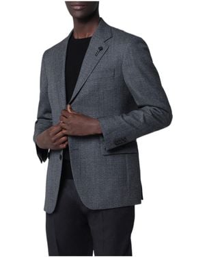 Lardini Long-Sleeved Blazer - Blue