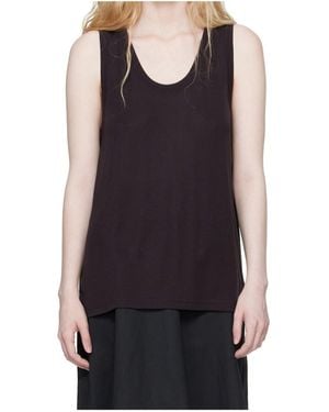 Studio Nicholson Crew Neck Vest - Black