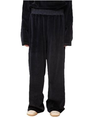 Baserange Elastic Waistband Casual Pants - Black