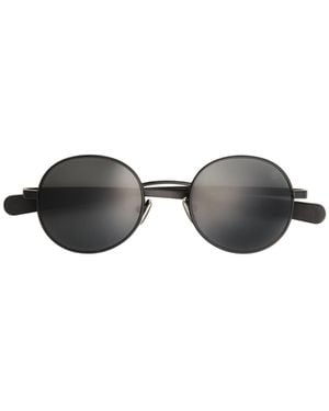 Moncler Centro Oval Sunglasses - White