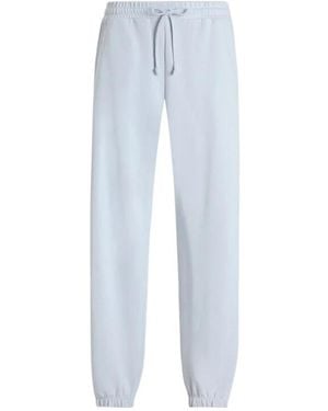 Dolce & Gabbana Elastic Waist Track Trousers - Blue