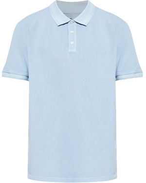 Woolrich Garment-Dyed Mackinack Polo Shirt - Blue