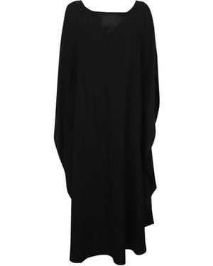 Gianluca Capannolo Draped Maxi Dress - Black