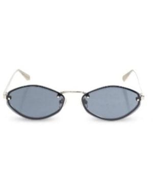 Jacquemus Geometric-Frame Sunglasses - White