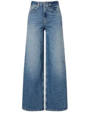 AG Jeans Jesolo Wide-Leg Jeans - Blue