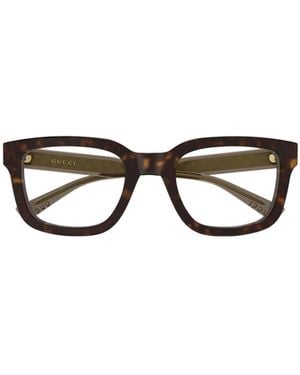 Gucci Eyewear Square Frame Glasses - White