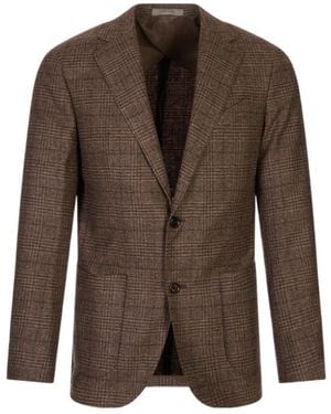 Corneliani Two Buttons Blazer - Brown