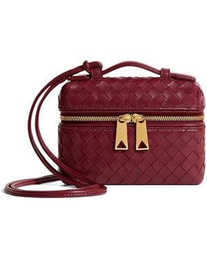 Bottega Veneta Candy Makeup Case Charm - Red