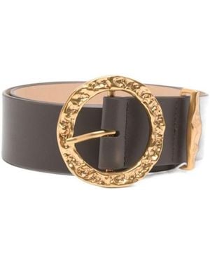 Zimmermann Belt With A Round Buckle - White