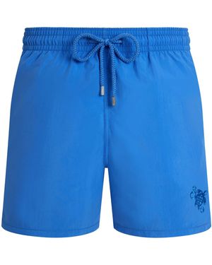 Vilebrequin Moorea Drawstring Swim Shorts - Blue