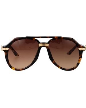 CASABLANCA Aviator Sunglasses - Brown