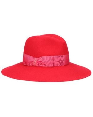 Borsalino Sophie Brushed Hat - Red