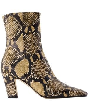 Aeyde Patterned Ankle Boots - Brown