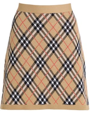 Burberry Lightweight Knitted Dress - Brown