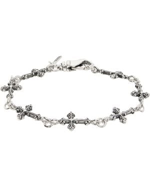 Emanuele Bicocchi Avelli Multi Cross Bracelet - White