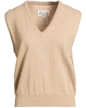 Maison Margiela Sleeveless Jumper - Natural