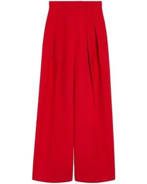 Sportmax Abadan Wide Leg Trouser - Red