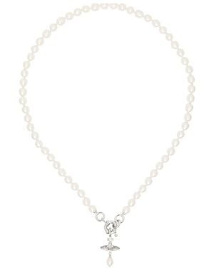 Vivienne Westwood Aleksa Necklace - White