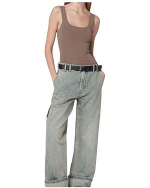 Entire studios Ribbed Tank Top - Gray