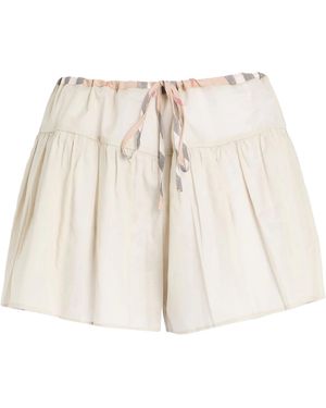 Burberry Shorts & Bermuda Shorts Cotton - Natural