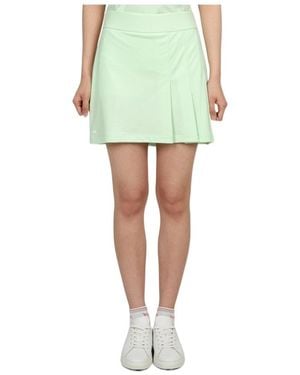 J.Lindeberg Pleated Midi Skirt - Green