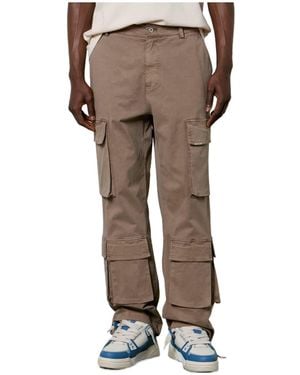 Represent Minimalist Cargo Pants - Natural
